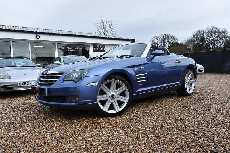 Used Chrysler Crossfire 2005 Blue Cabriolet