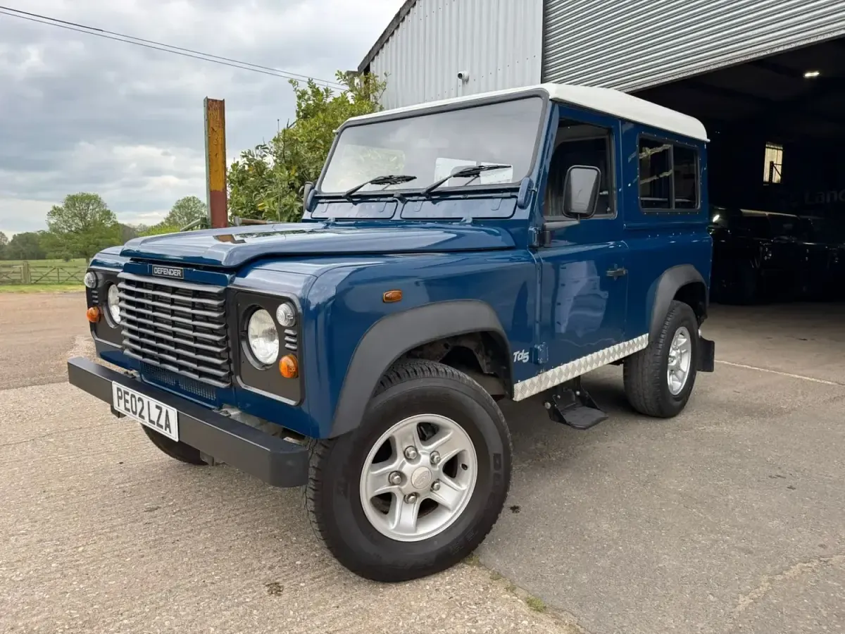 Usado Land Rover Defender 2002 Azul