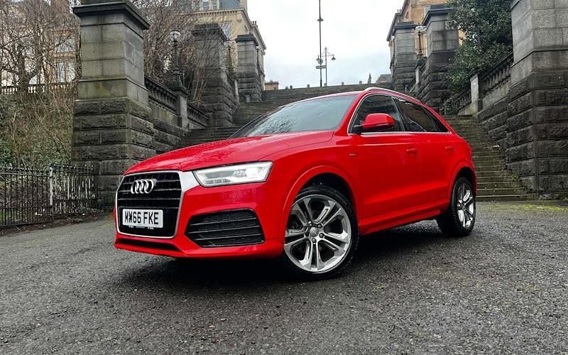 Used Audi Q3 S-line plus 184 HP (135 kW) 2016 Red SUV
