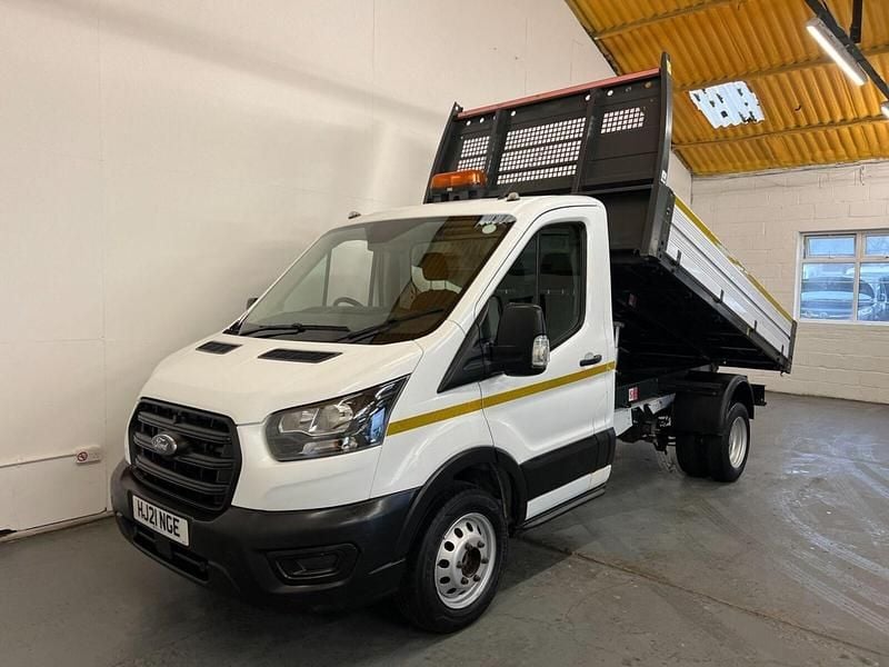 White Used 2021 Ford Transit S | £17,797 (Fair price) - Image 1/4