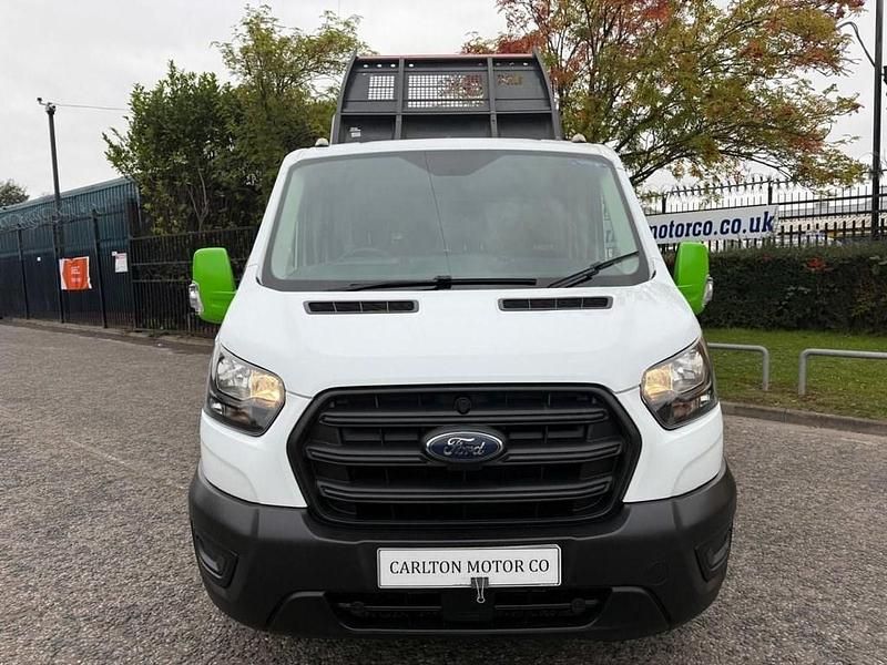 Used Ford Transit 130 HP (95 kW) 2021 White Cabriolet