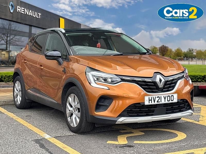 Second-hand Renault Captur Iconic 130 CP (95 kW) 2021 Portocaliu SUV