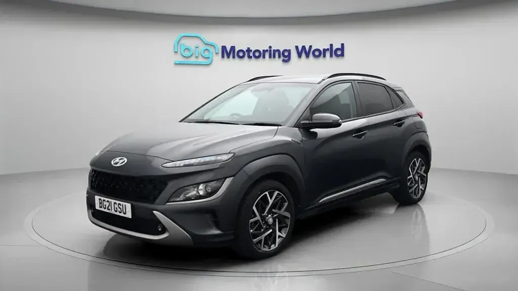 Used Hyundai Kona Premium 195 HP (143 kW) 2021 Grey SUV