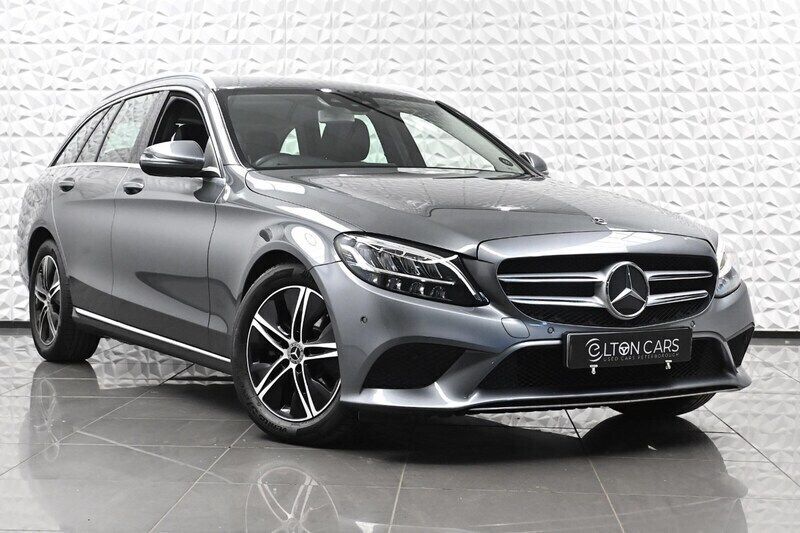 Grey Used 2018 Mercedes C200 Estate | £13,995 (Good price) - Image 1/4