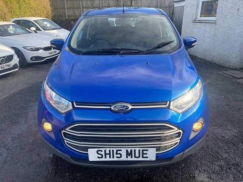 Used Ford Ecosport Zetec 2015 Blue SUV