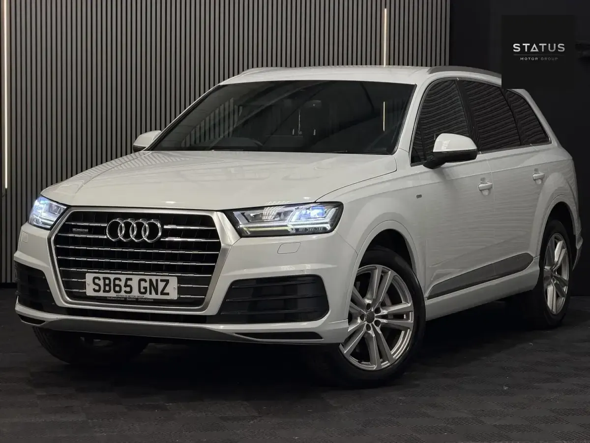 Used Audi Q7 S-Line 272 HP (200 kW) 2015 White SUV
