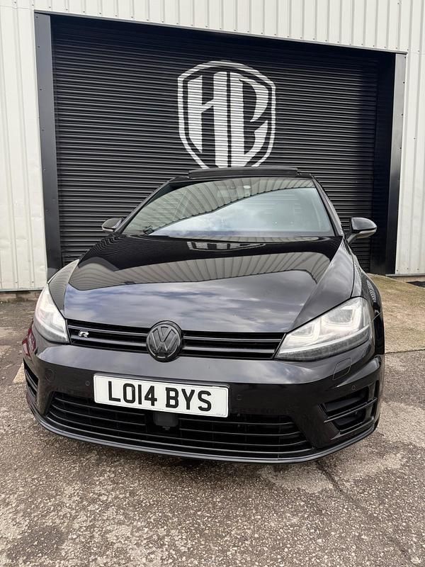 Used VW Golf VII R 2014 Black Hatchback