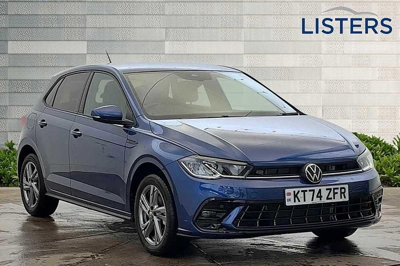 Blue Used 2025 VW Polo R-line Hatchback | £21,985 (Fair price) - Image 1/4