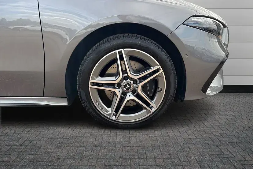 Used Mercedes A250 AMG line 215 HP (158 kW) 2023 Mountain grey Sedan