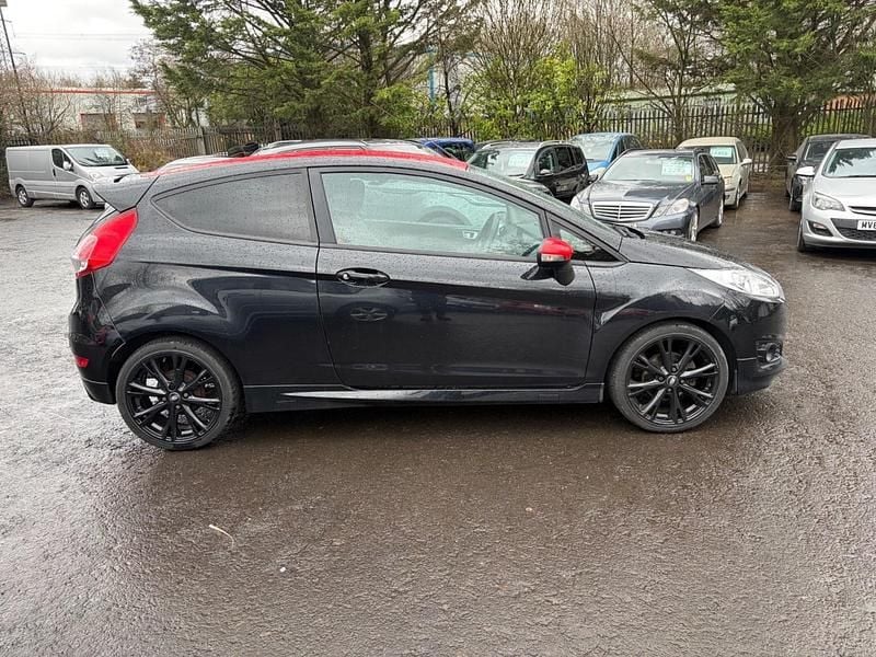 Used Ford Fiesta Zetec 2015 Black Hatchback