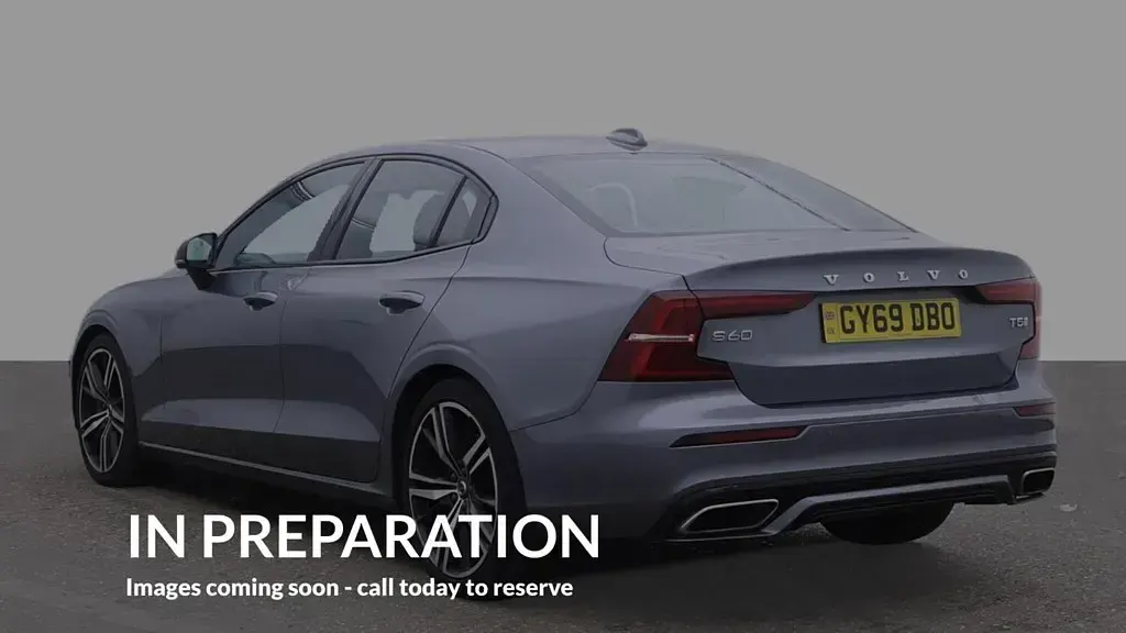 Used Volvo S60 R-Design 2019 Grey Sedan