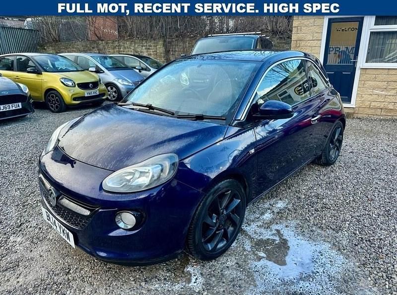 Used Vauxhall Adam Jam 87 HP (63 kW) 2014 Blue Hatchback