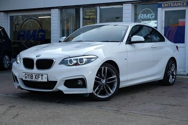Used BMW 218 M Sport 150 HP (110 kW) 2018 White Coupe