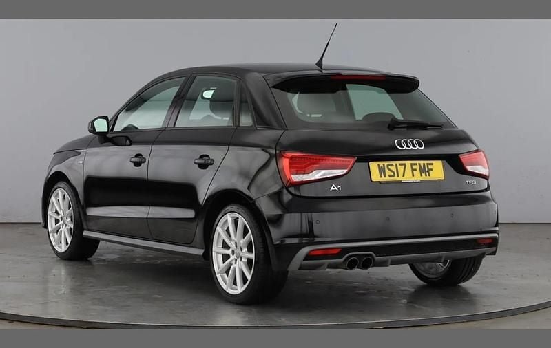 Used Audi A1 S-Line 147 HP (108 kW) 2017 Black Hatchback