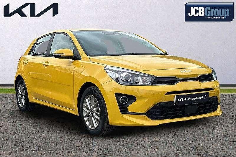 Yellow Used 2023 Kia Rio 2 Hatchback | £12,795 (Fair price) - Image 1/4