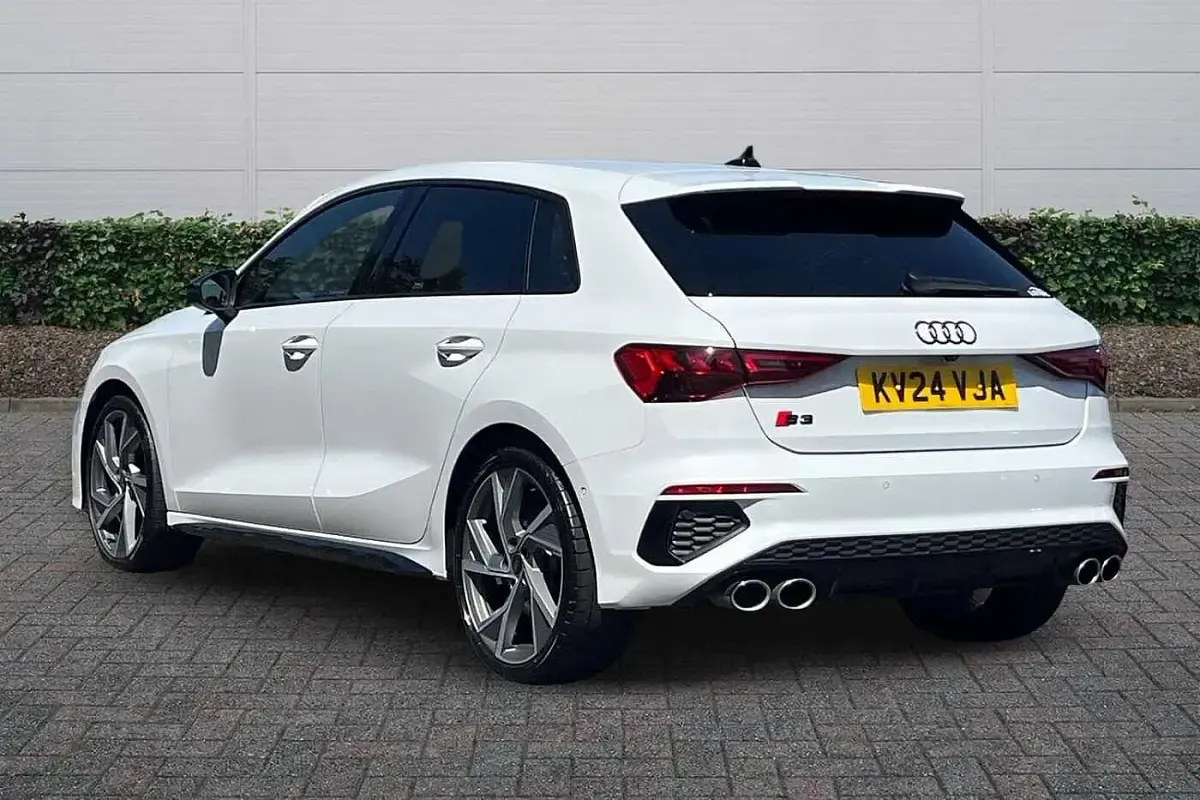 Used Audi S3 Sportback Black Edition 306 HP (225 kW) 2024 White Hatchback