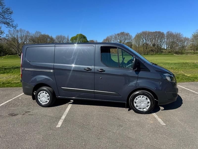 Used Ford Transit Custom 100 HP (73 kW) 2014 Blue Van
