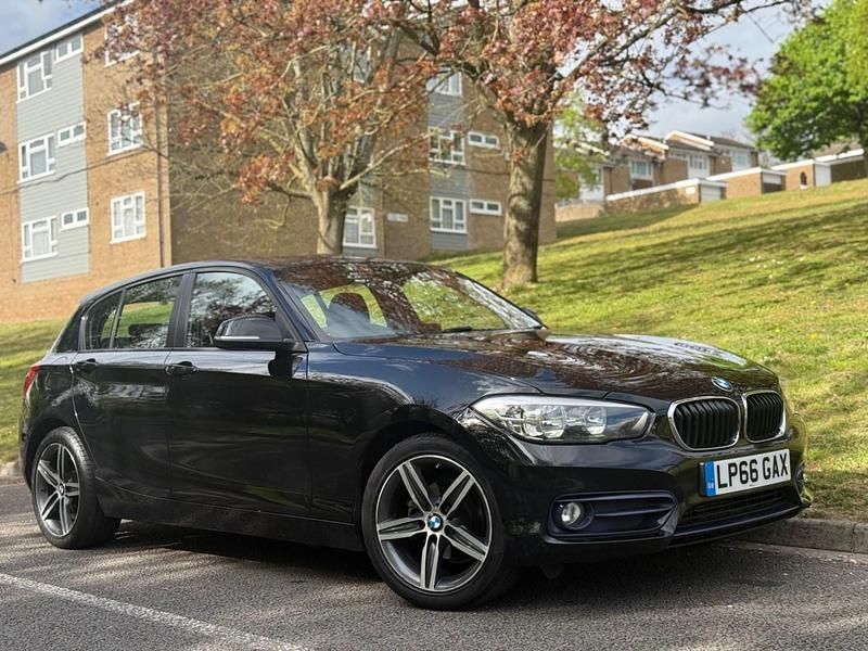 Used BMW 116 Sport Line 2016 Black Hatchback