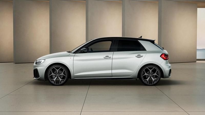 New Audi A1 Sportback Black Edition 2026 Silver Hatchback