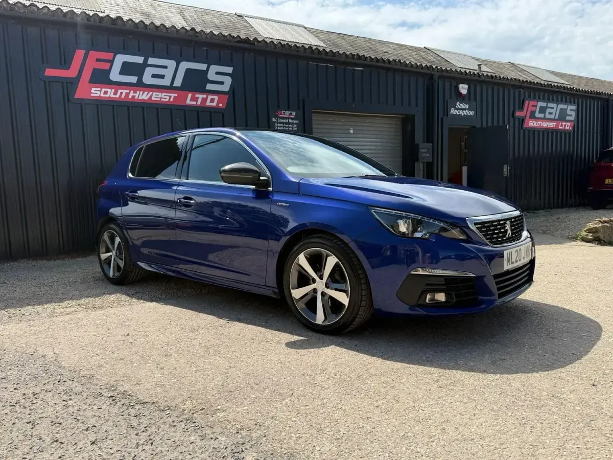 Usado Peugeot 308 GT-line 2020 Azul Citadino
