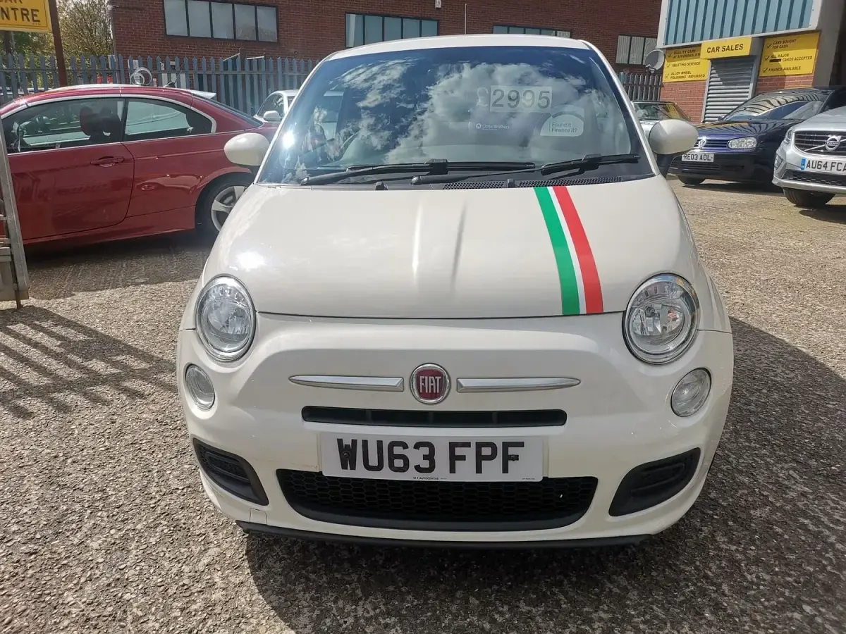 Used Fiat 500 S 69 HP (50 kW) 2013 White Hatchback
