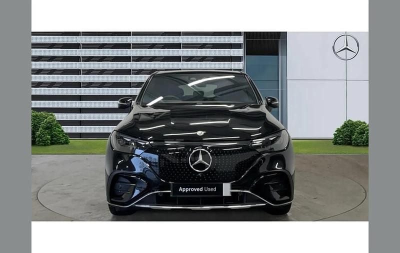 Used Mercedes EQE500 AMG line 300 kW (408 HP) 2024 Black Sedan