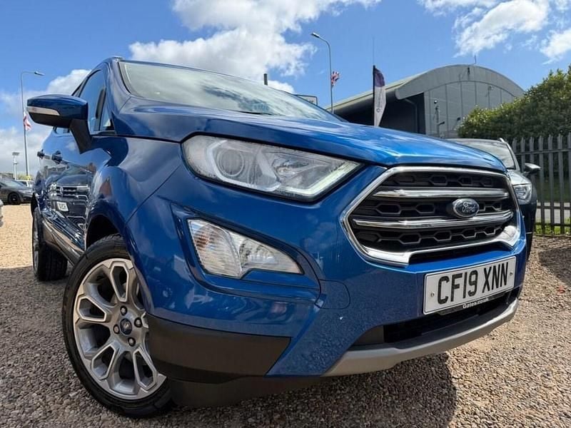 Used Ford Ecosport Titanium 125 HP (91 kW) 2019 Blue SUV