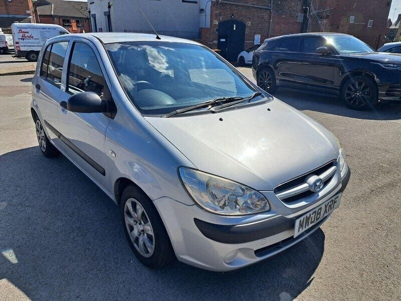 Silver Used 2008 Hyundai Getz Hatchback | £1,395 (Fair price) - Image 1/4