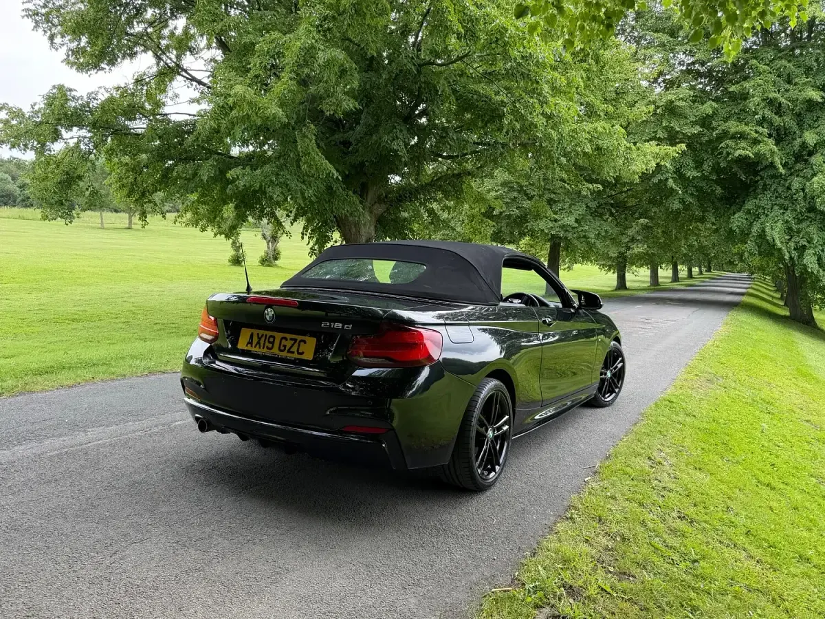 Used BMW 218 M Sport 2019 Black Cabriolet