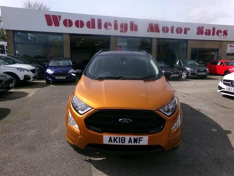 Used Ford Ecosport ST-Line 140 HP (102 kW) 2018 Orange SUV