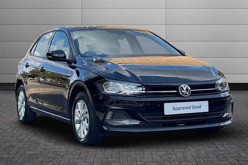 Black Used 2018 VW Polo SE Hatchback | £11,595 (Fair price) - Image 1/4