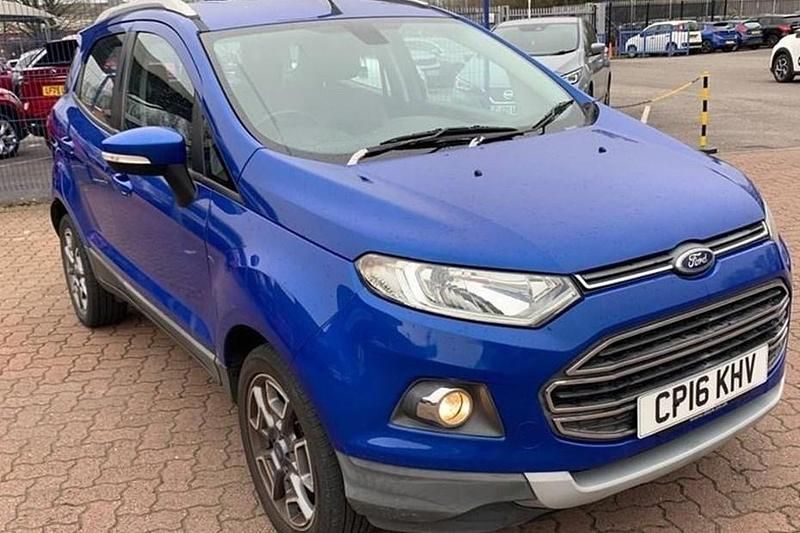 Used Ford Ecosport Titanium 95 HP (69 kW) 2016 Blue SUV