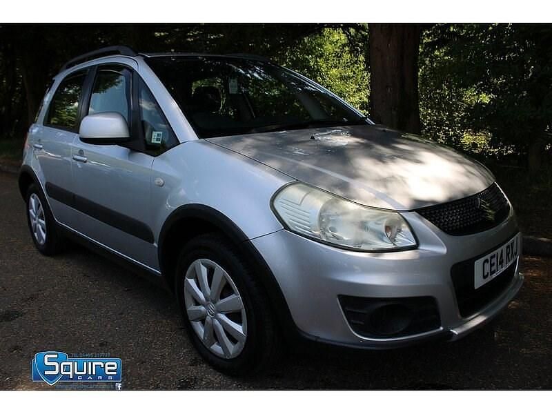 Silver Used 2014 Suzuki SX4 SZ3 SUV | £2,595 (Fair price) - Image 1/3