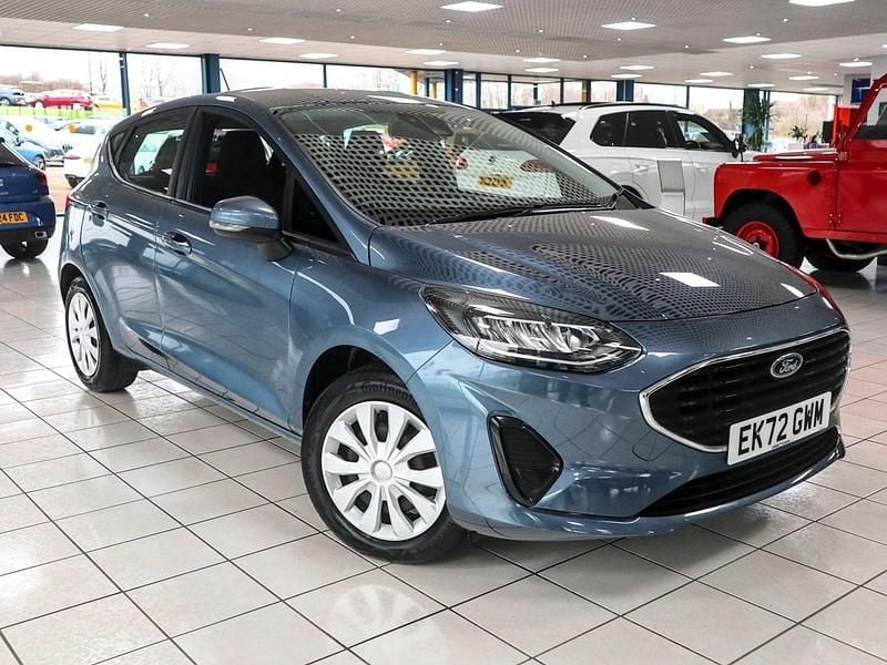 Used Ford Fiesta Trend 75 HP (55 kW) 2022 Blue Hatchback