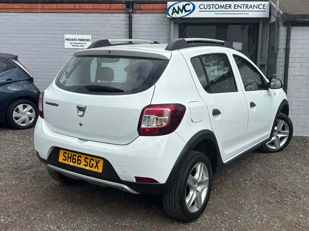 Used Dacia Sandero Ambiance 2016 White Hatchback