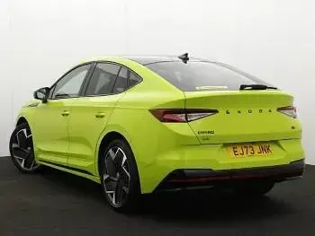 Used Skoda Enyaq iV vRS 219 kW (299 HP) 2023 Green SUV
