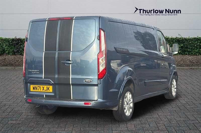 Used Ford Transit Custom Sport 185 HP (136 kW) 2021 Blue Van