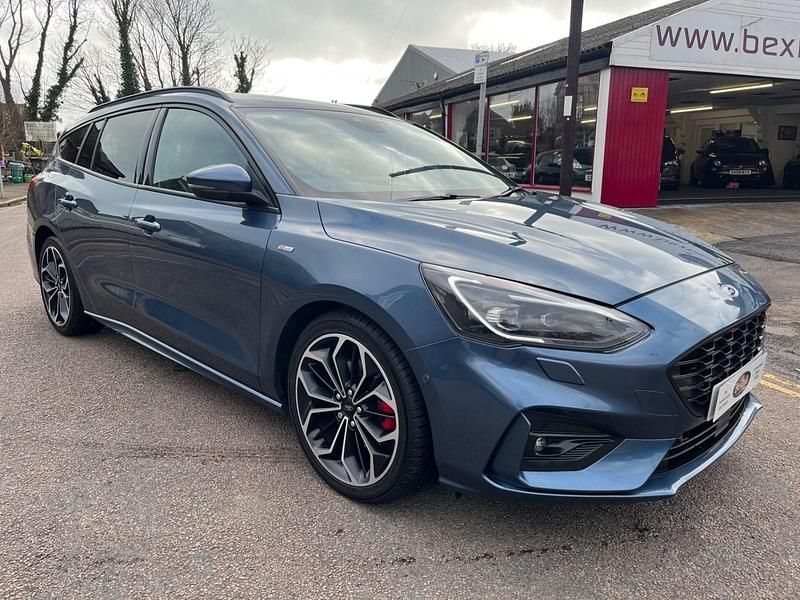 Used Ford Focus ST-Line X 2019 Blue Estate