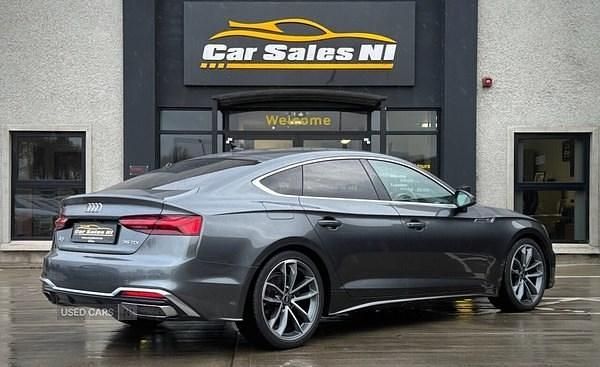 Used Audi A5 S-Line 161 HP (118 kW) 2023 Grey Hatchback