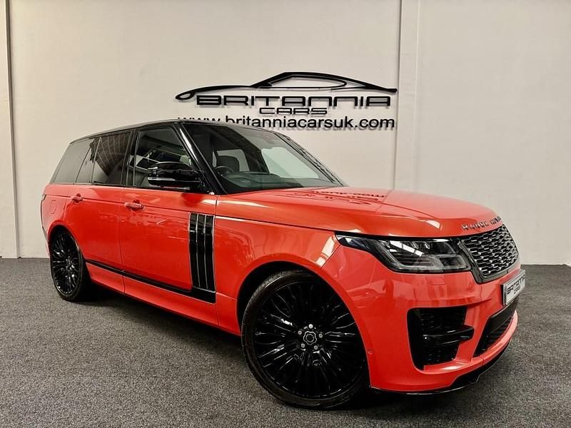 Orange Used 2019 Land Rover Range Rover SVAutobiography Dynamic Black SUV | £54,880 - Image 1/4
