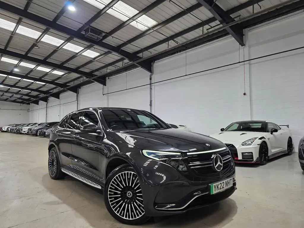 Used Mercedes EQC400 AMG line 300 kW (408 HP) 2022 Grey SUV