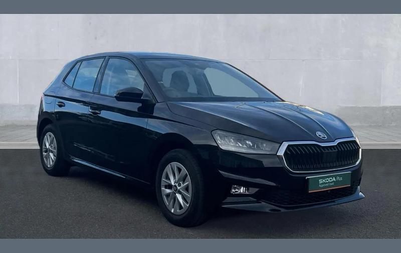 Used Skoda Fabia SE 95 HP (69 kW) 2025 Black magic pearlescent Hatchback