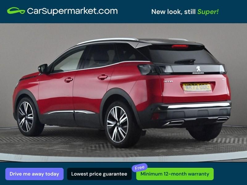 Used Peugeot 3008 Premium 131 HP (96 kW) 2022 Red Hatchback