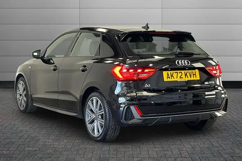 Used Audi A1 Sportback S-Line 148 HP (108 kW) 2022 Mythos black Hatchback