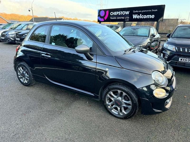 Used Fiat 500 S 69 HP (50 kW) 2019 Black Hatchback