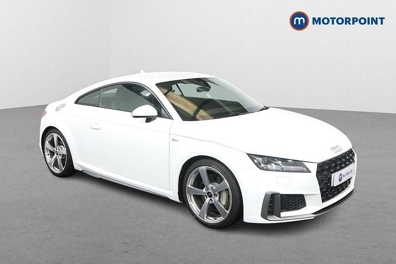 White Used 2021 Audi TT S-Line Coupe | £24,899 (Good price) - Image 1/4