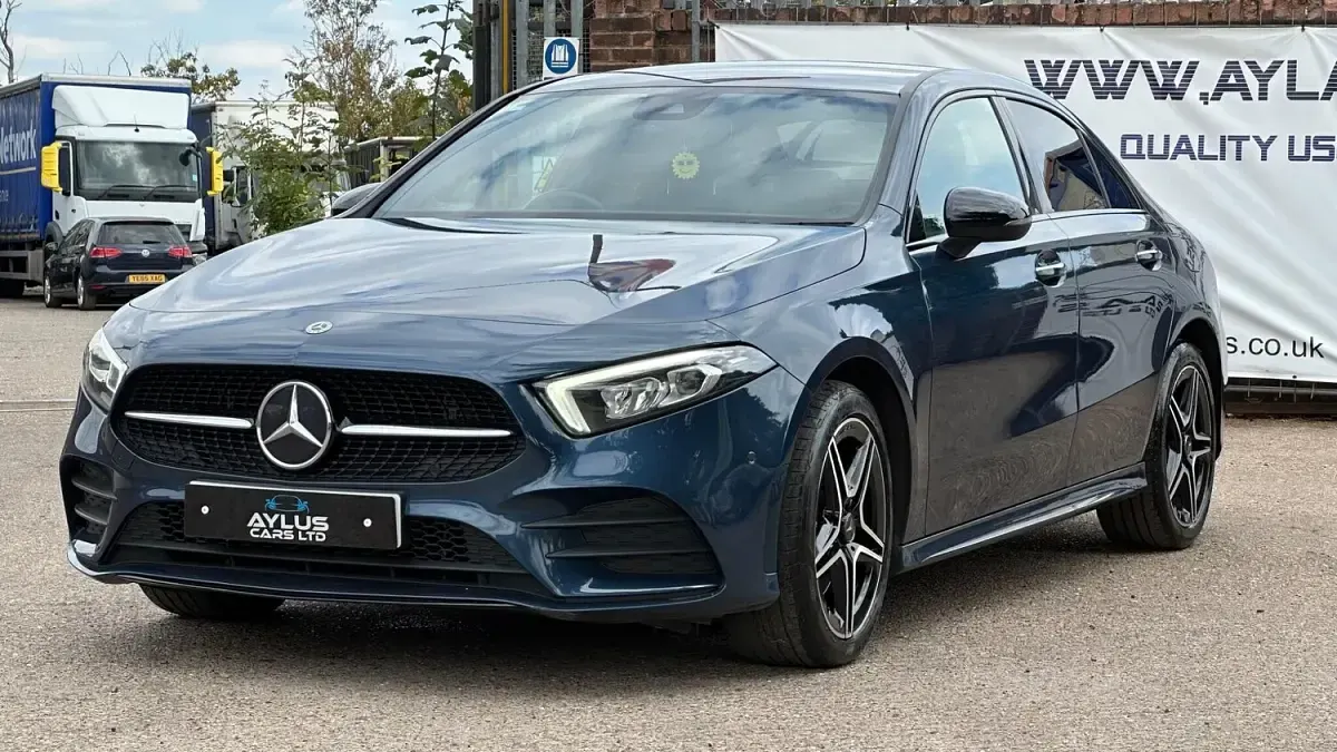 Used Mercedes A250 AMG Line Premium 2022 Blue Sedan