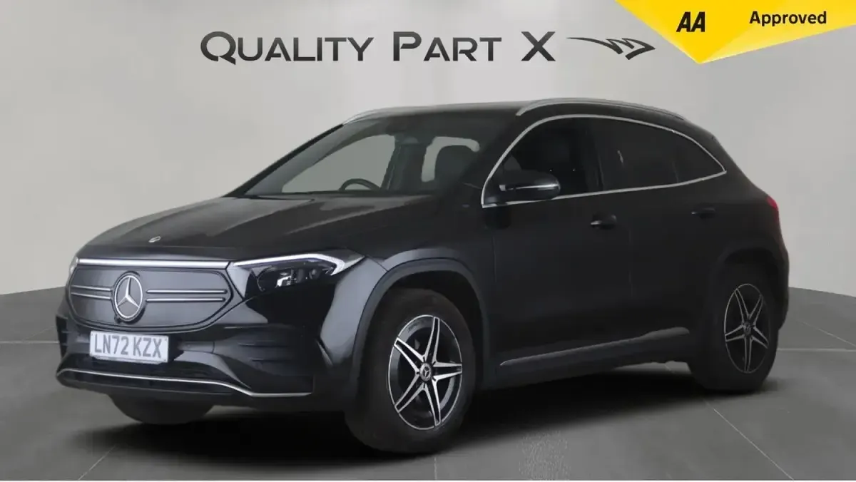 Used Mercedes EQA250+ AMG line 139 kW (190 HP) 2022 Black SUV