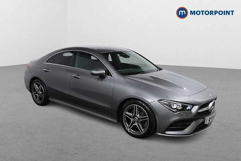 Grey Used 2020 Mercedes CLA200 AMG Line Premium Coupe | £22,399 (Fair price) - Image 1/4