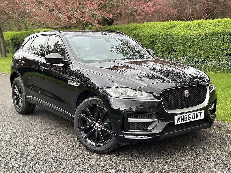 Black Used 2017 Jaguar F-Pace R-Sport SUV | £10,990 - Image 1/4